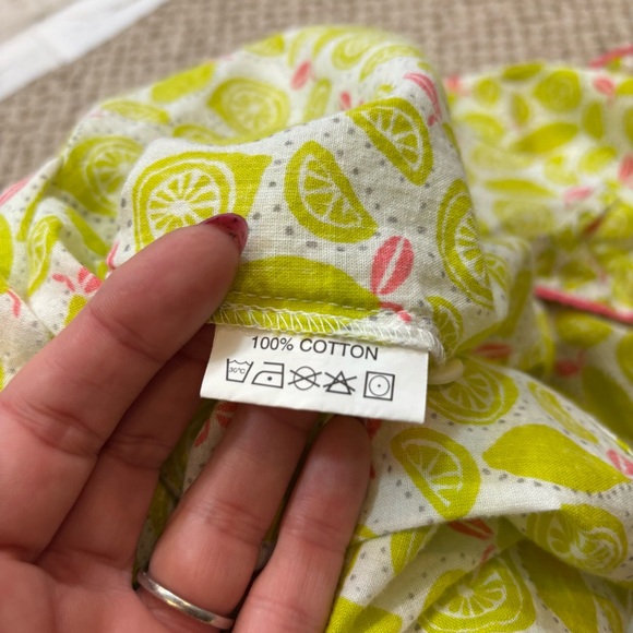 Ladies Rock Paper Flower‎ Brand Button Down Long Sleeve Night Shirt Size Small - Picture 12 of 12